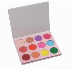 China Powder Form Colorful Makeup Palette ,12 Colors Eyeshadow Colors For Brown Eyes supplier