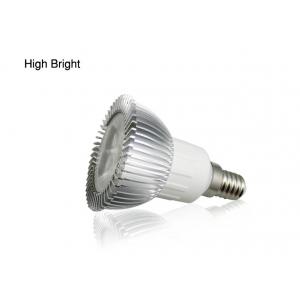 China Aluminium Alloy / Lens 3W AC 90 - 240V 250lm Colour LED Spot Light Lamps For Home supplier