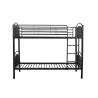 Simple Safe Customizable 0.8mm Pipe Bunk Bed For Army