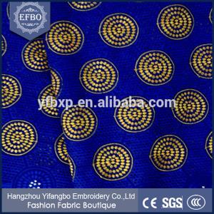 Royal blue african voile lace fabric / french embroidery cotton fabric with holes for suit