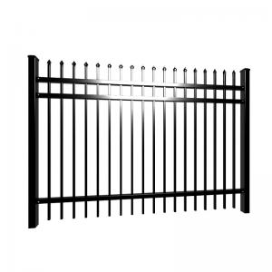 Garrison Fence Security Fence, Crimped And Pressed Spear Top Fencing For Sale