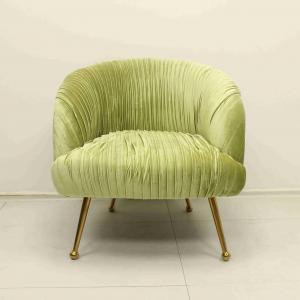 China High Density Sponge Noble Single Sofa Chair For Living Room Furniture supplier