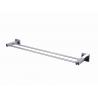 Hotel Style Towel Shelf Bathroom Hardware Collections , Double Rods