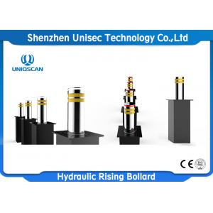 China High Security Hydraulic Rising Bollards Automatic Retractable Parking Bollards supplier