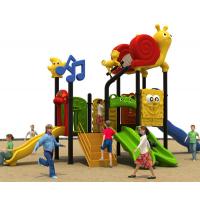 China Jungle Large Plastic Playground Equipment , Kindergarten Outdoor Play Equipment on sale