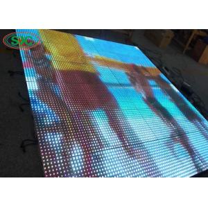 High Weight Load 3 In 1 SMD LED Dance Floor Outdoor P6.25 For Concert , Full Color portable led dance floor