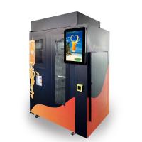 China Intelligent Automated Fresh Fruit Juice Vending Machine Payment By Banknote And Coin on sale