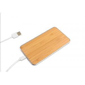 Universal Wireless Cell Phone Charger , Wood Surface Cordless Charging Station