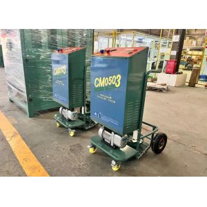 China Máquina de recuperación y reciclaje de refrigerante tipo carro, sin aceite, con bomba de vacío de 2L/s wholesale