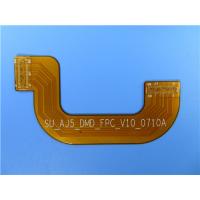 China Double Sided Flexible PCB Made on Polyimide With Stiffener of Stainless Steel Shim and Immersion Gold for Industrial Con on sale