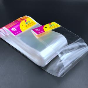 Clear PP OPP BOPP Self Adhesive Seal Plastic Bags Custom Printed