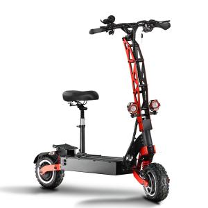 China 5600W Motor Scooter 60V 28/33/38AH Battery Max Speed 85KM/H Electric Scooter for Sale supplier