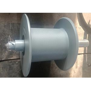 China Q355D Cable Winch Drum, Customizable Lebus Groove Wire Rope Reel supplier