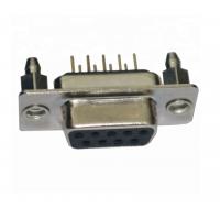 China DP Socket 9 Pin D Sub Female Connector , 90 Degree Electrical D Sub 9 Pin Male Connector on sale