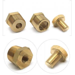 China supplier cnc Pipe insert customized brass pipe fittings joint