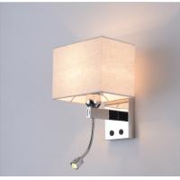 The head of a bed wall lamp with a little Led reading lamp suit for Hotel or home bedroom