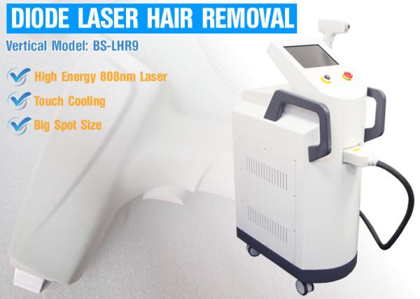 810nm Diode Laser Machine Permanent Hair Removal Equipment With Colorful Touch Screen Control Panel