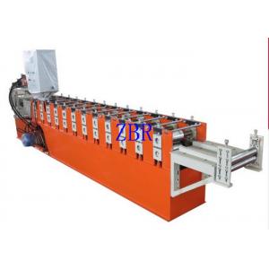 China Automatic Galvanized Window Door Frame Making Machine With Color Touch Screen supplier