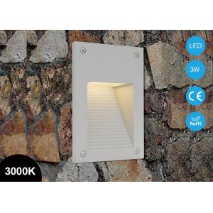 China Led Stair Step Lighting IP65 3W Outdoor Wall Mounting 220~240v Aluminum Alloy supplier