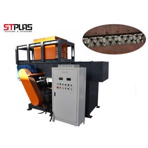 Single Shaft Wood Pallet Plastic Recycling Machine Mini Plastic Shredder