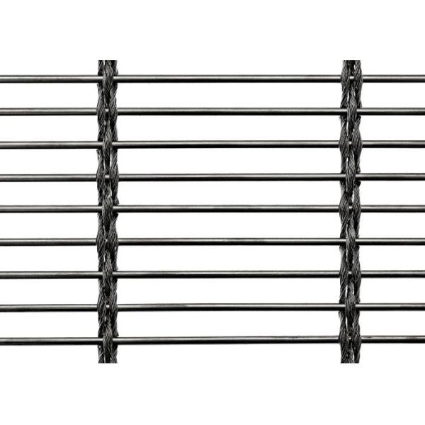 SS 304 Architectural Cable Woven Mesh Panel 3m Width