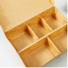 China Papel desechable personalizado Cajas para llevar Contenedores de papel Kraft Multicompartimiento Clamshell Rectangular wholesale