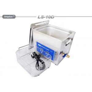 China Rifle Case Table Top Ultrasonic Cleaner 10liter 30minute Adjust LS-10D supplier