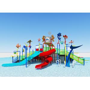Holiday Villa Kids Water Play Equipment  / Adventure Water Park Customized Size