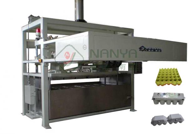 Fully Auto Paper Molded Egg Carton Making Machine Vacuum Suction Forming Type