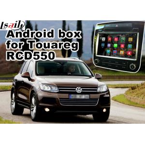 1.6 GHz Android Car Video Interface Bluetooth Wireless For Touareg RCD550 Offline