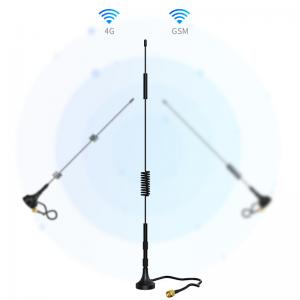 Stable Signal Dual Band Outdoor Car DAB Rubber Loop Spring 4G Magnetic Base Antenna