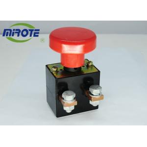 Custom Micro Latching Push Button Switch  , Mushroom Emergency Stop Button 125A