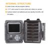 KW561 トレイルインファカメラ ミニ 30MP 0.25s スピード 4K ビデオ解像度 防水 CMOS センサー SD Me