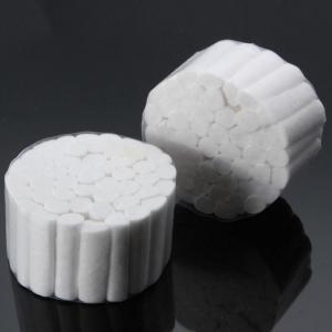 China OEM ODM Dental Cotton Roll , Absorbent Cotton Roll 10cm 20cm 30cm supplier