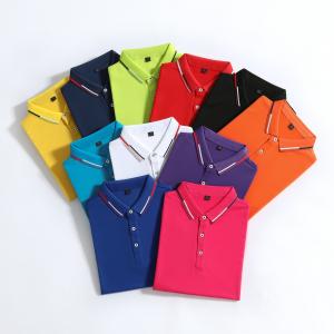 &prime de Polo Tshirt Custom Logo Men de coton ; T-shirts de polo de s