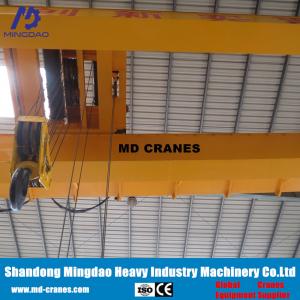 High Working Efficiency 5-16 Ton Electromagnet Overhead Bridge Crane , Electromagnetic Crane Lifting Scrap Iron