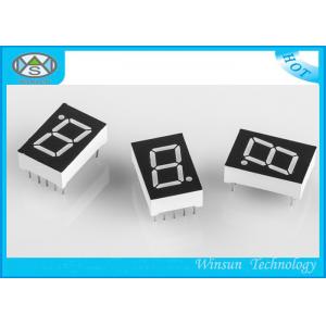 Large 7 Segment Display For Multimedia Product , 0.5 Inch One Digit Numeric LED Display