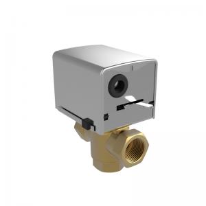 China 1.6MPa Low Pressure Fan Coil Unit Motorized Zone Valve With Brass Valve Body supplier
