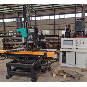 Thickness 5~25mm Steel Plate Punching Machine CNC Touch Screen