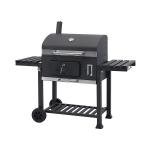 115cmx46cm Black Portable Outdoor Cooking Grills For Barbecue Stove