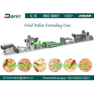 China Wheat , corn starch , potato starch 3D Snack Pellet Machinery supplier