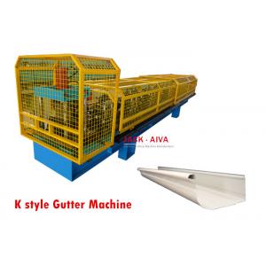 K Style Roof Gutter Roll Forming Machine, Gutter Machine