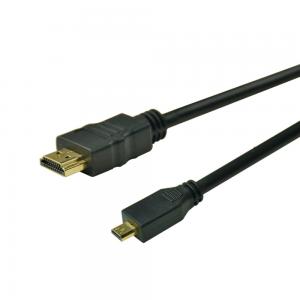 China SIPU Micro HDMI to HDMI Cable 1080P/3D for Digital Cameras Cell Phone HD TV Connection supplier