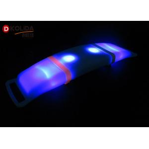 USB LED Arm Bands Silicon USB Rechargeable Flashing LED Armband Light Up Safety Armband