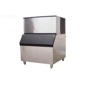 Stainless Steel Ice Cube Making Machine With Plastic Board For Snack Food Bar