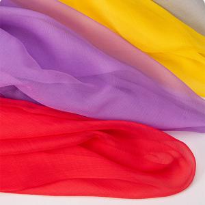 China 5mm 21gsm Solid Color Crepon Silk Crepe Fabric Pure Silk Dress Material supplier