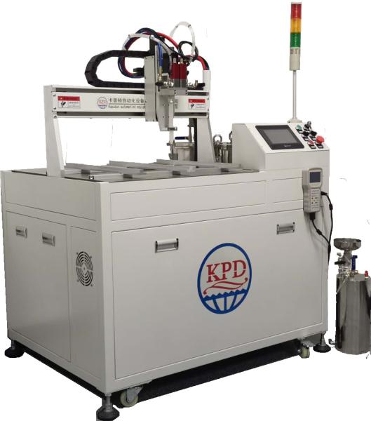 Low Noise Level Full Automatic LED Driver AB Silicone Glue Potting Machine for Potting
