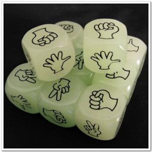 China Engraved logo on the dice as customer need supplier