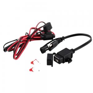 USB Charger 2.1A 12v Waterproof Automotive Wiring Harness With Inline Fuse Power