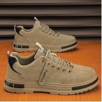 China Breathable Men Casual Shoes Synthetic leather Upper Rubber Sole Men Sports Shoes on sale